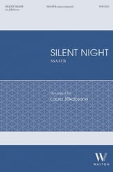 Silent Night SSAATB choral sheet music cover